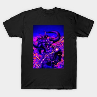 Retro God Is Zilla T-Shirt